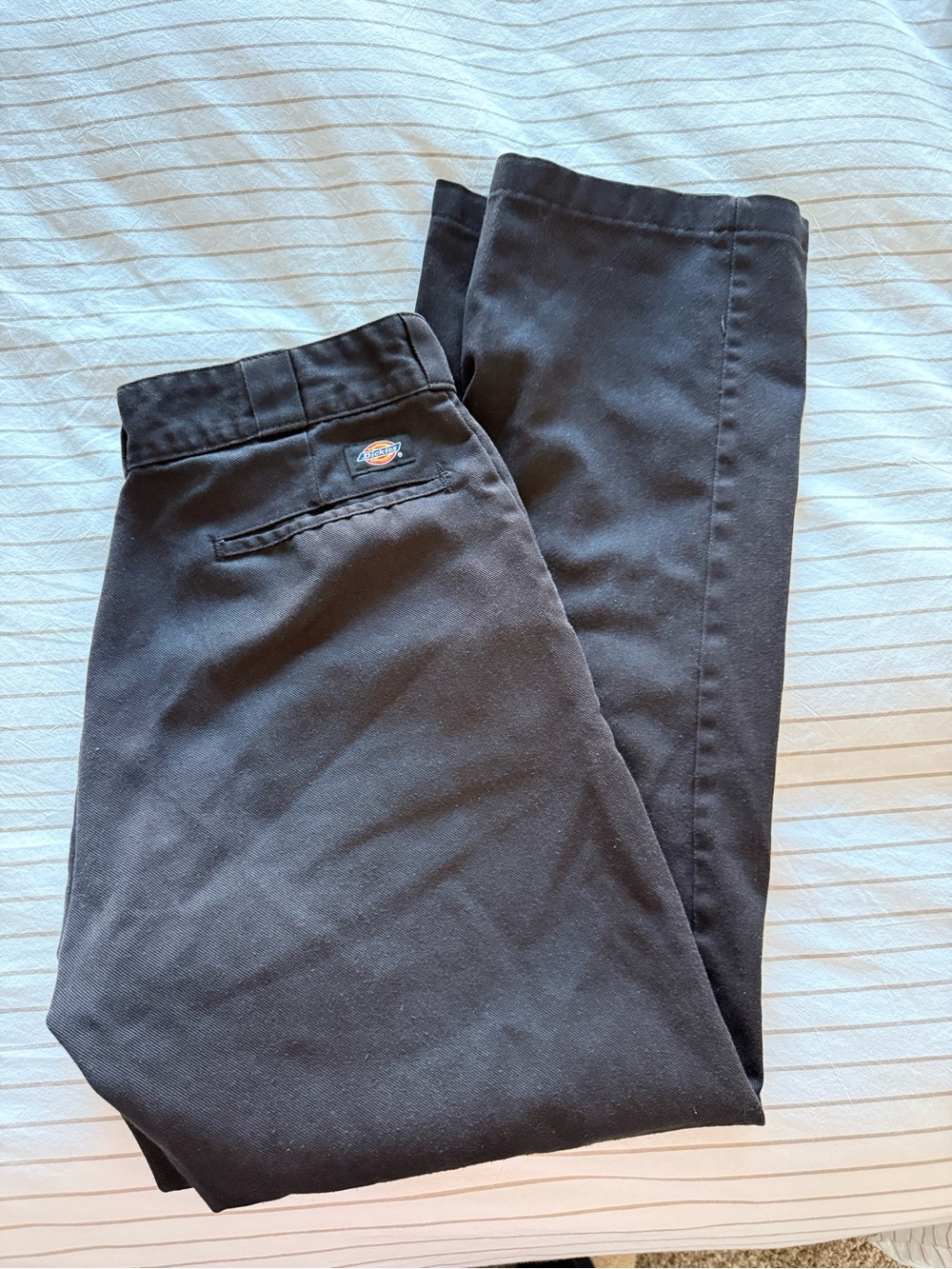 Dickies Men's Black Chino Work Pants